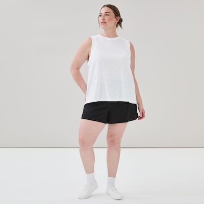 Cami sport ras du cou Femmes+ - Blanc