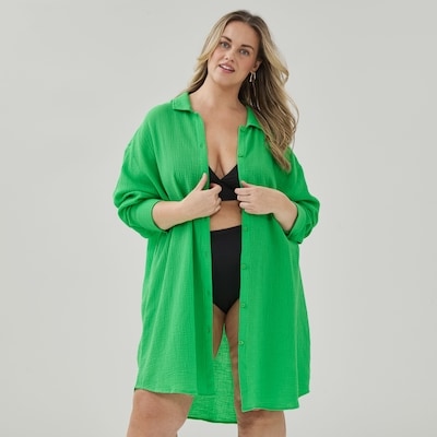 Joe Fresh Women+ Gauze Button-Up Cover-Up 1 ea, $29.00/1ea