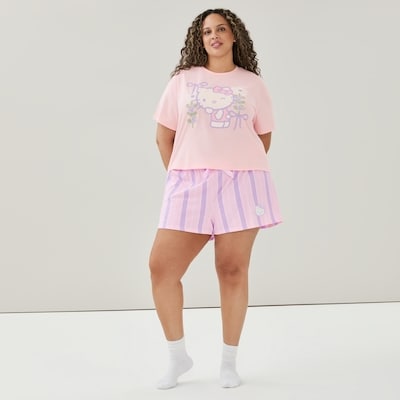 Women+ Hello Kitty® Sleep Set - Light Pink