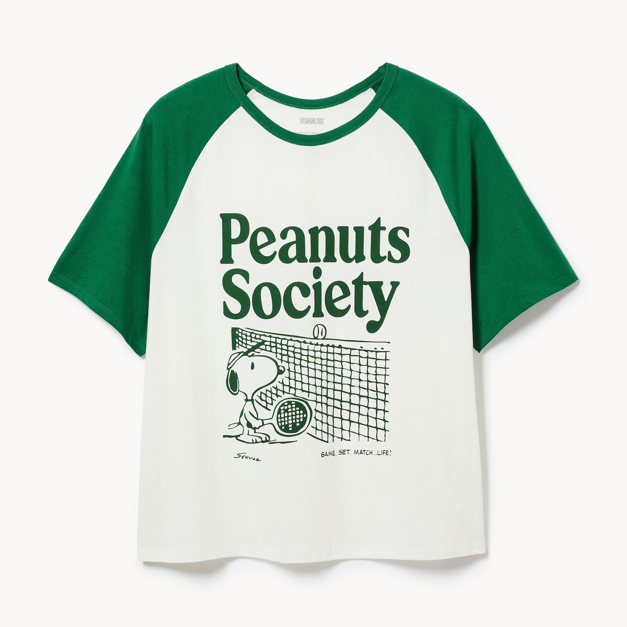 Women+ Peanuts Snoopy Vintage T-Shirt in Green from Joe Fresh