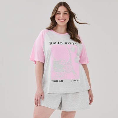 Women+ Hello Kitty® Vintage T-Shirt - Pink