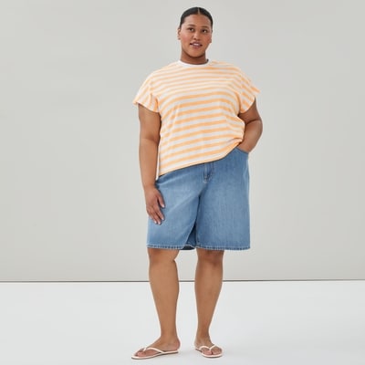 Joe Fresh T-shirt ras du cou à manches chauve-souris Femmes+ 1 ea, 19,00 $/1ch