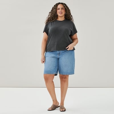Joe Fresh T-shirt délavé à manches chauve-souris Femmes+ 1 ea, 19,00 $/1ch