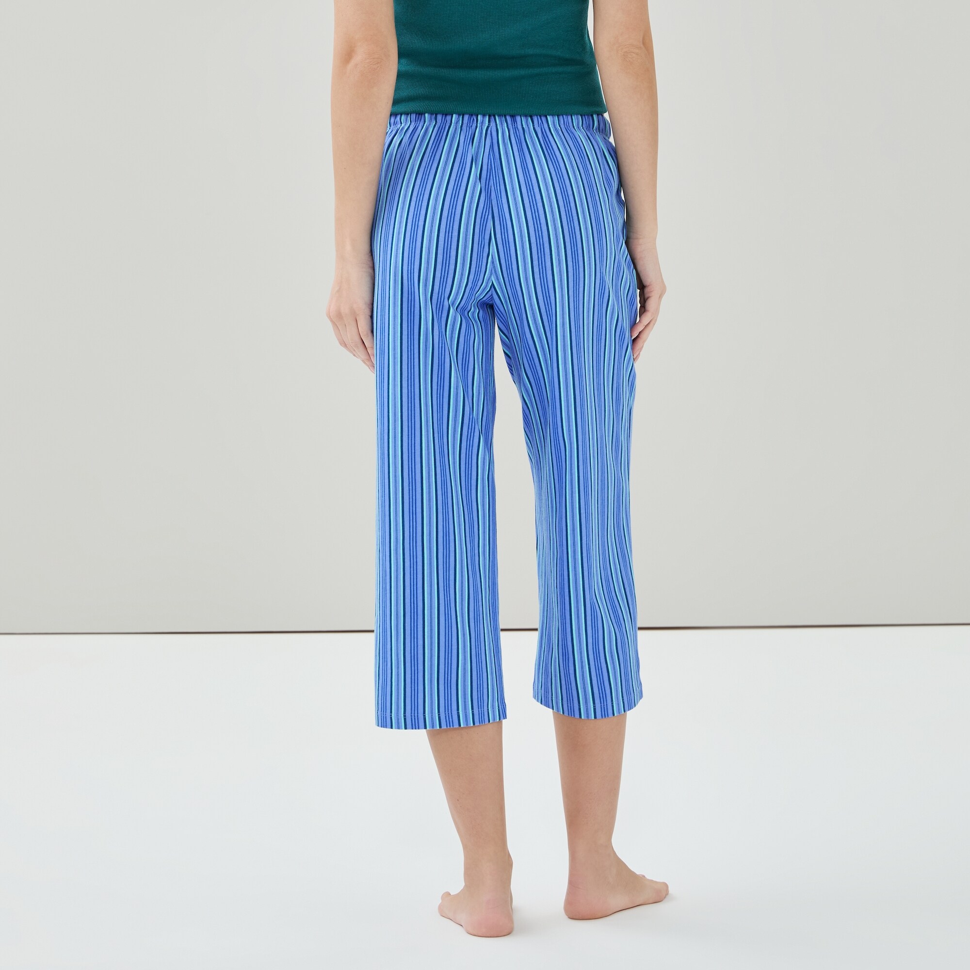 Printed Cropped Sleep Pant