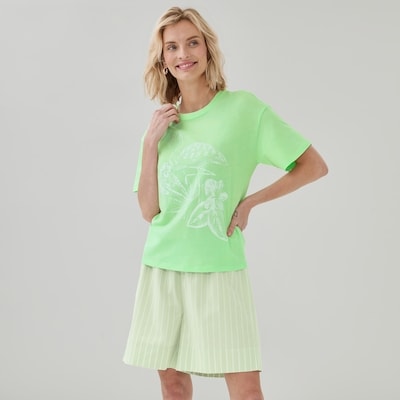 Graphic Sleep T-Shirt - Pastel Green