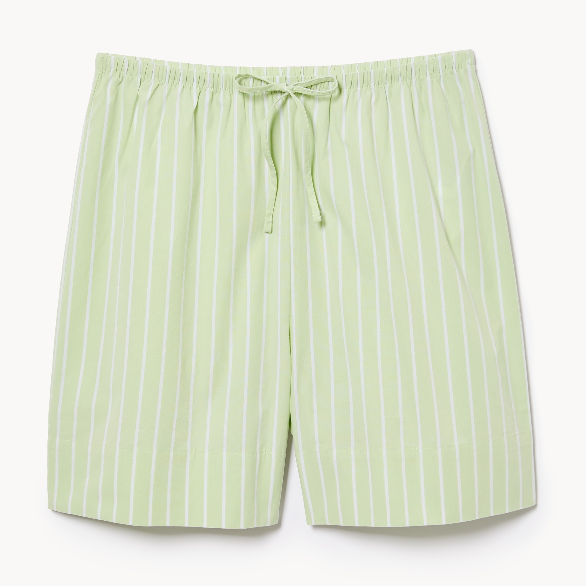 Cotton Striped Sleep Short in Green from Joe Fresh