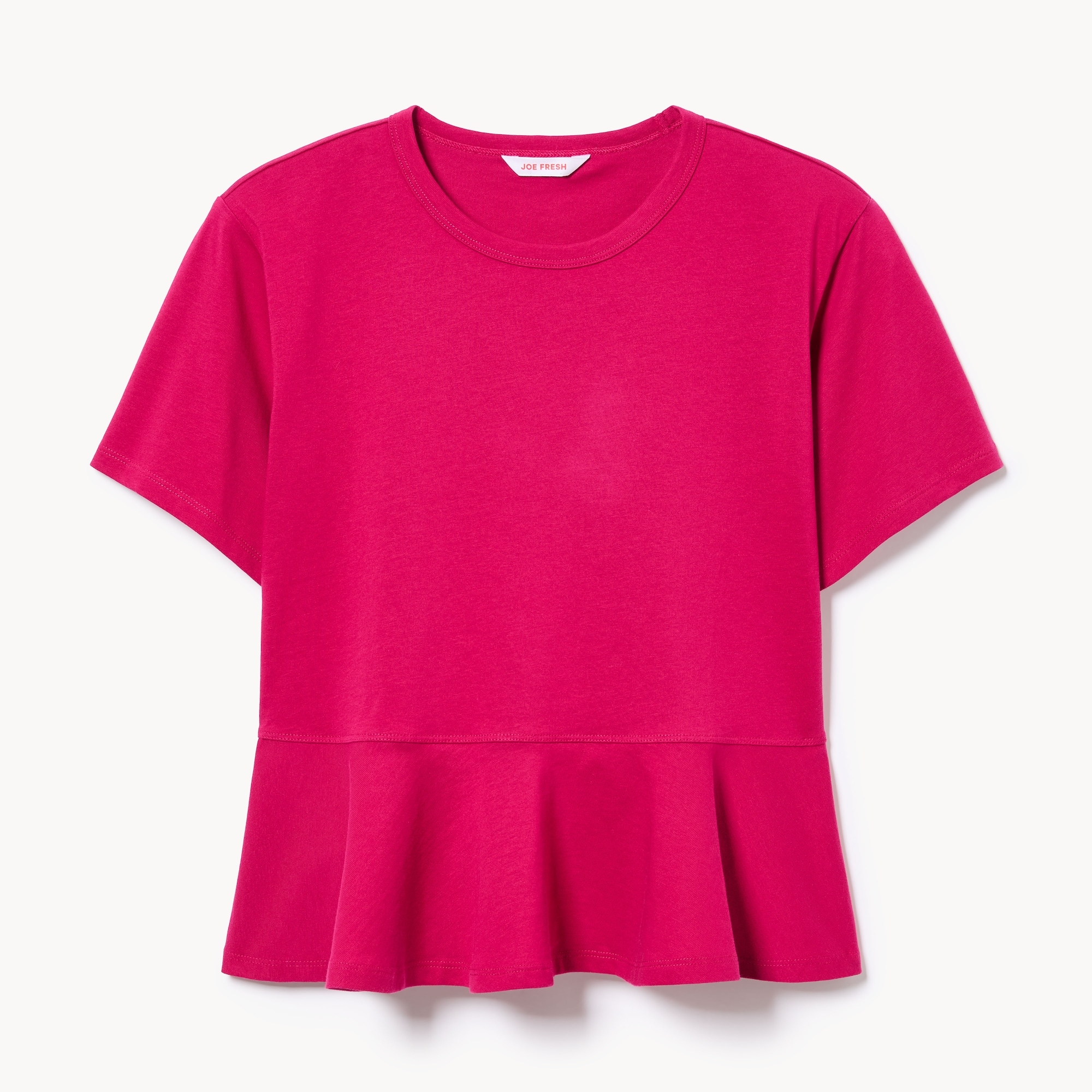 T-shirt à basque