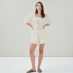 caho ⭐︎新品MEER. THIN RUBBER CUTSEW Joe Fresh Crinkled Short - 1 ea | Zehrs