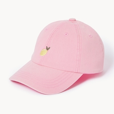 Casquette de baseball imprimée essentielle - Rose