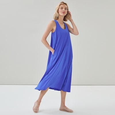 On-the-Go Maxi Dress - Bright Blue