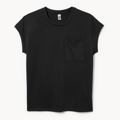 Active Pocket T-Shirt - Black