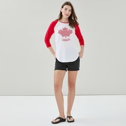 Joe Fresh Active Canada Baseball Long Sleeve Top 1 ea, $15.00/1ea
