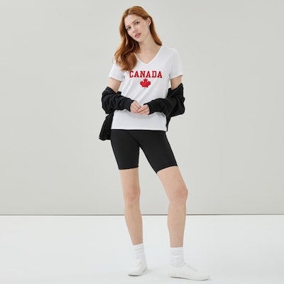 Joe Fresh Active Canada V-Neck T-Shirt 1 ea, $15.00/1ea