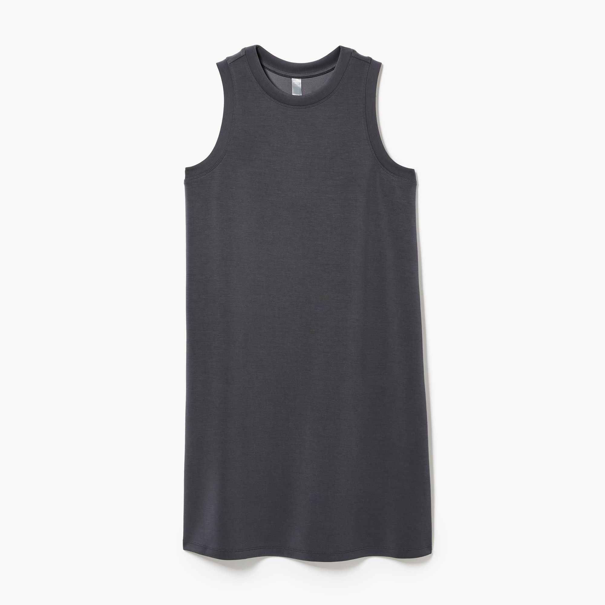 dark grey tank dress TALENTLESS Women's Modal Tank Dress Bone main image 1