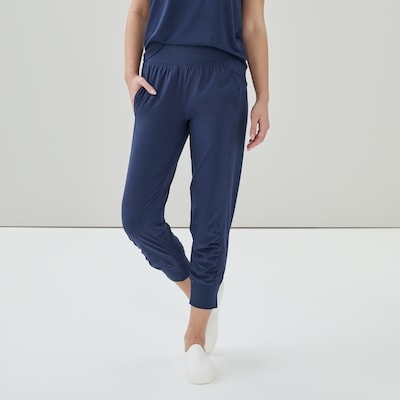 Active Cropped Jogger - Navy