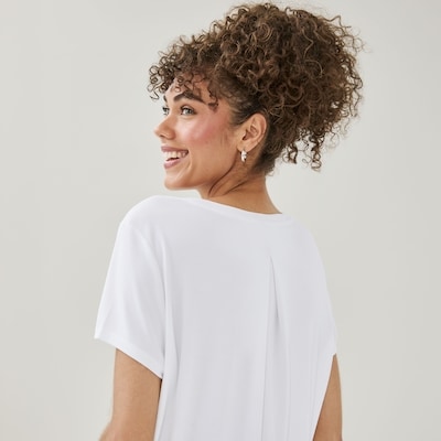 Active Essential Sandwash T-Shirt - White