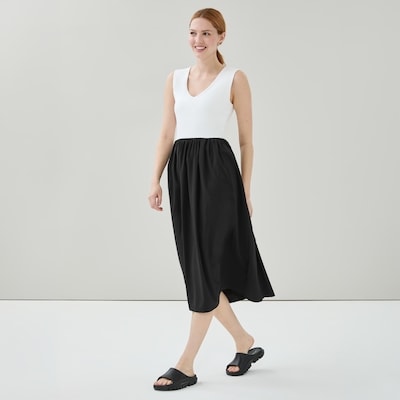 On-the-Go Midi Dress - White