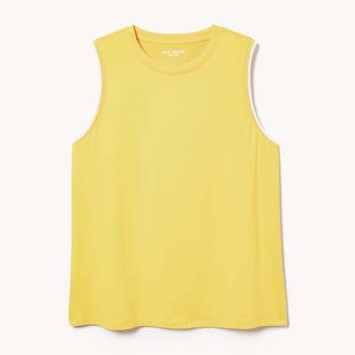 Active Moisture-Wicking Muscle Tank - Yellow