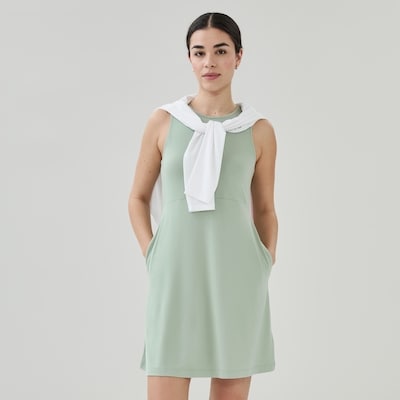 Minirobe cami sport - Vert pâle