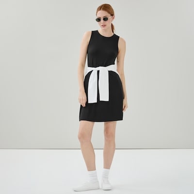 Active Tank Mini Dress - Black