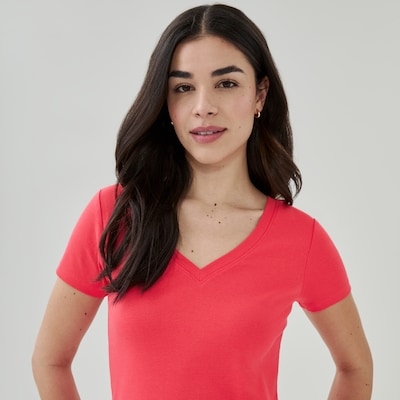 Joe Fresh T-shirt à col en V en coton biologique 1 ea, 16,00 $/1ch