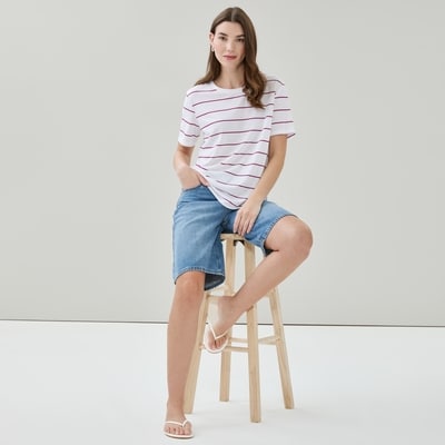 Joe Fresh Striped Relaxed T-Shirt 1 ea, $16.00/1ea