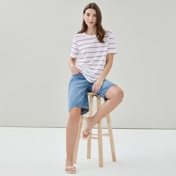 Joe Fresh Striped Relaxed T-Shirt 1 ea, $16.00/1ea