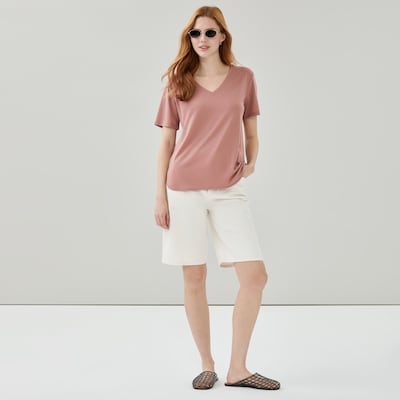 Joe Fresh T-shirt décontracté à col en V 1 ea, 16,00 $/1ch