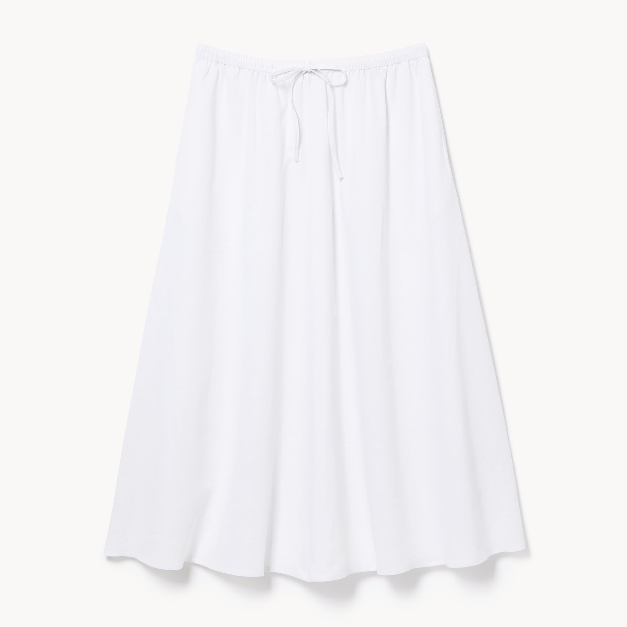 Linen Midi Skirt