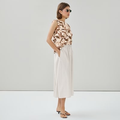 Joe Fresh Jupe midi en lin mélangé 1 ea, 39,00 $/1ch