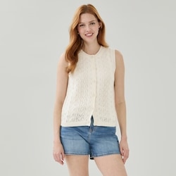 Joe Fresh Sleeveless Cardigan - 1 ea | Dominion Stores of Newfoundland