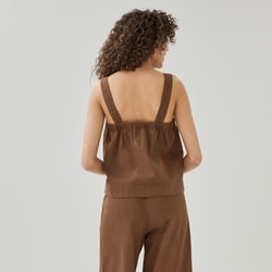 Joe Fresh Linen Cotton Square Neck Tank - 1 ea | Fortinos