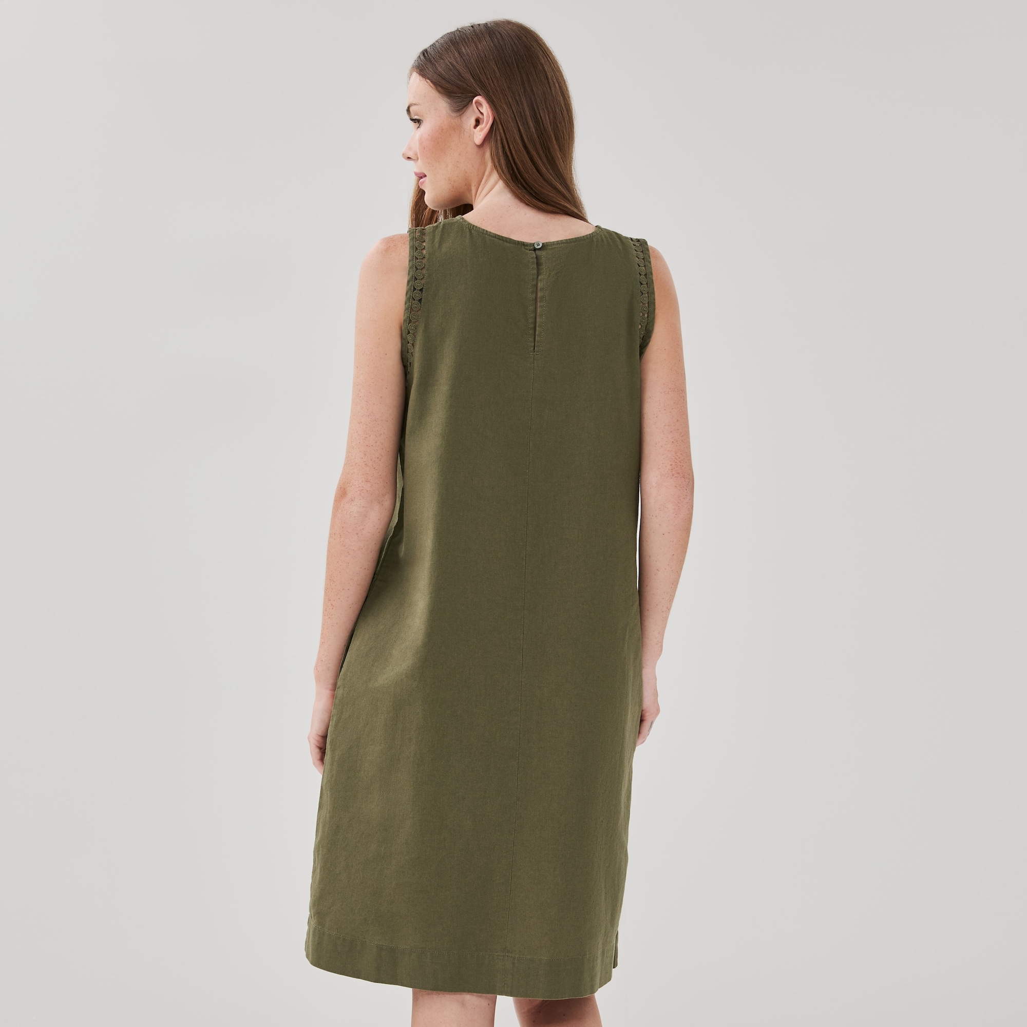 joe fresh linen dress Joe Fresh + Printed Linen-Blend Shirt Dress