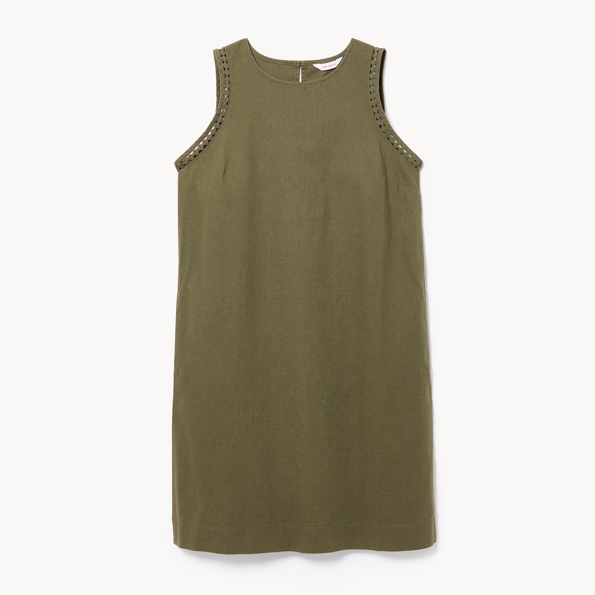 Linen Cotton Shift Dress