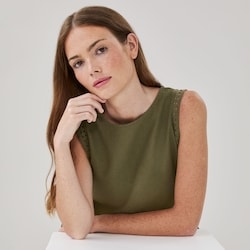joe fresh linen dress Women+ Linen Blend Cami Dress in Linen from Joe Fresh