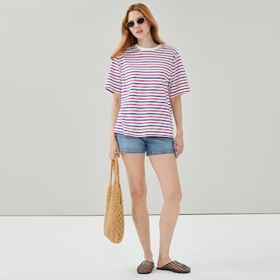 Joe Fresh T-shirt ample à rayures 1 ea, 19,00 $/1ch