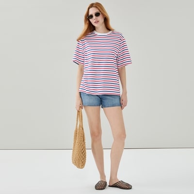 Joe Fresh Striped Oversized T-Shirt 1 ea, $19.00/1ea