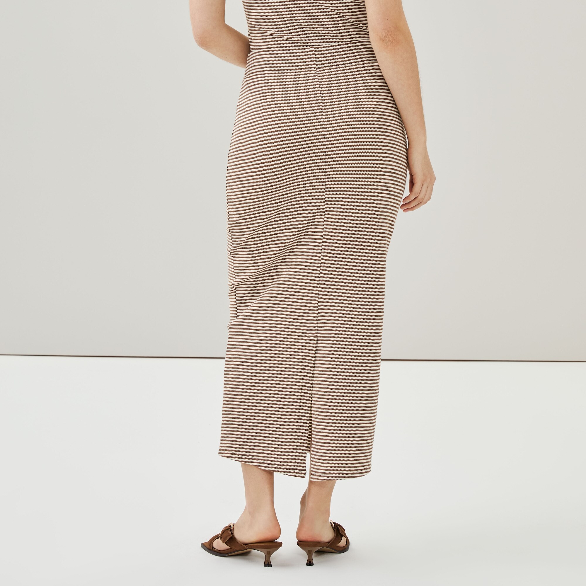 Jupe maxi rayée