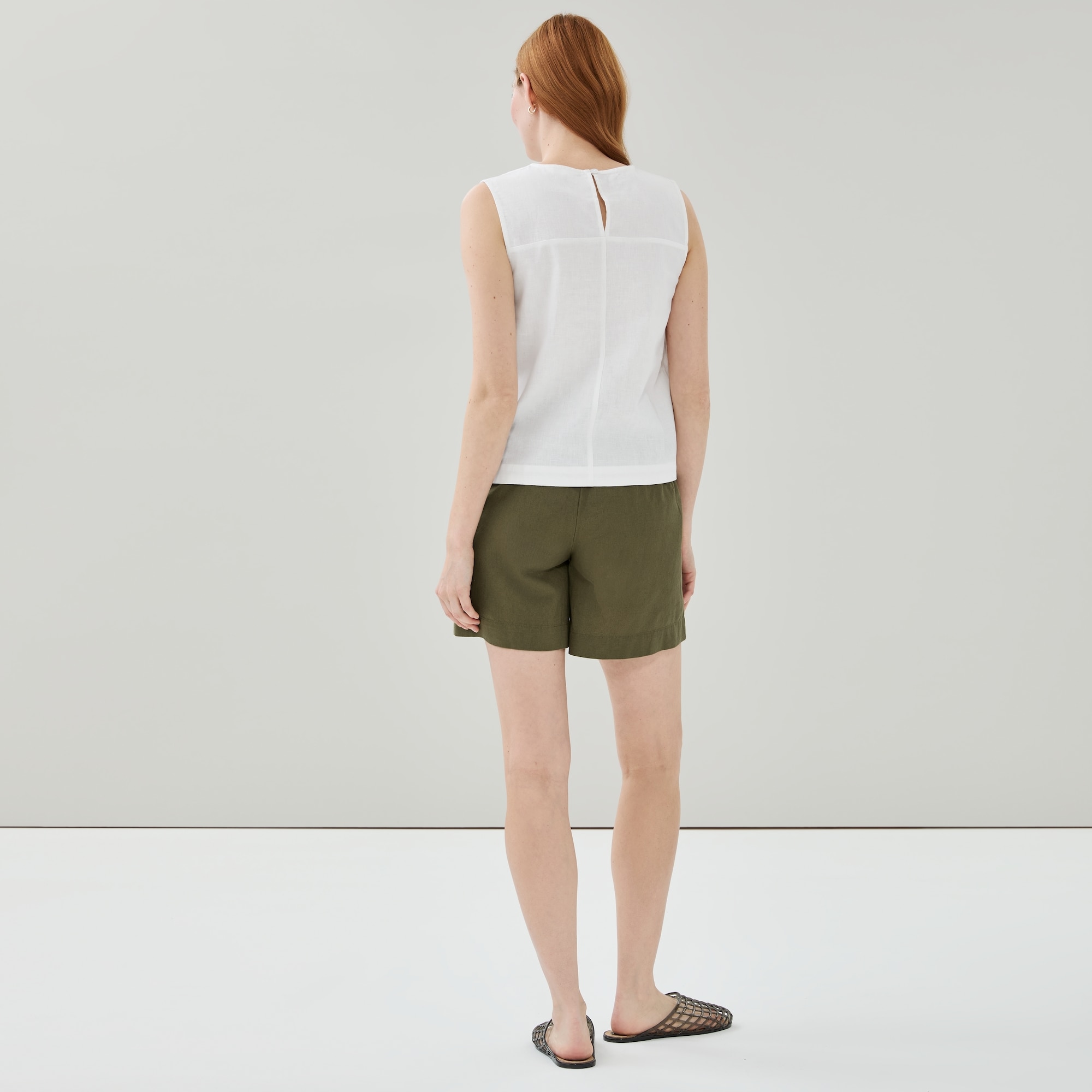 Linen Cotton Tank