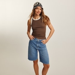 Joe Fresh Cami côtelée à dos nageur 1 ea, 19,00 $/1ch