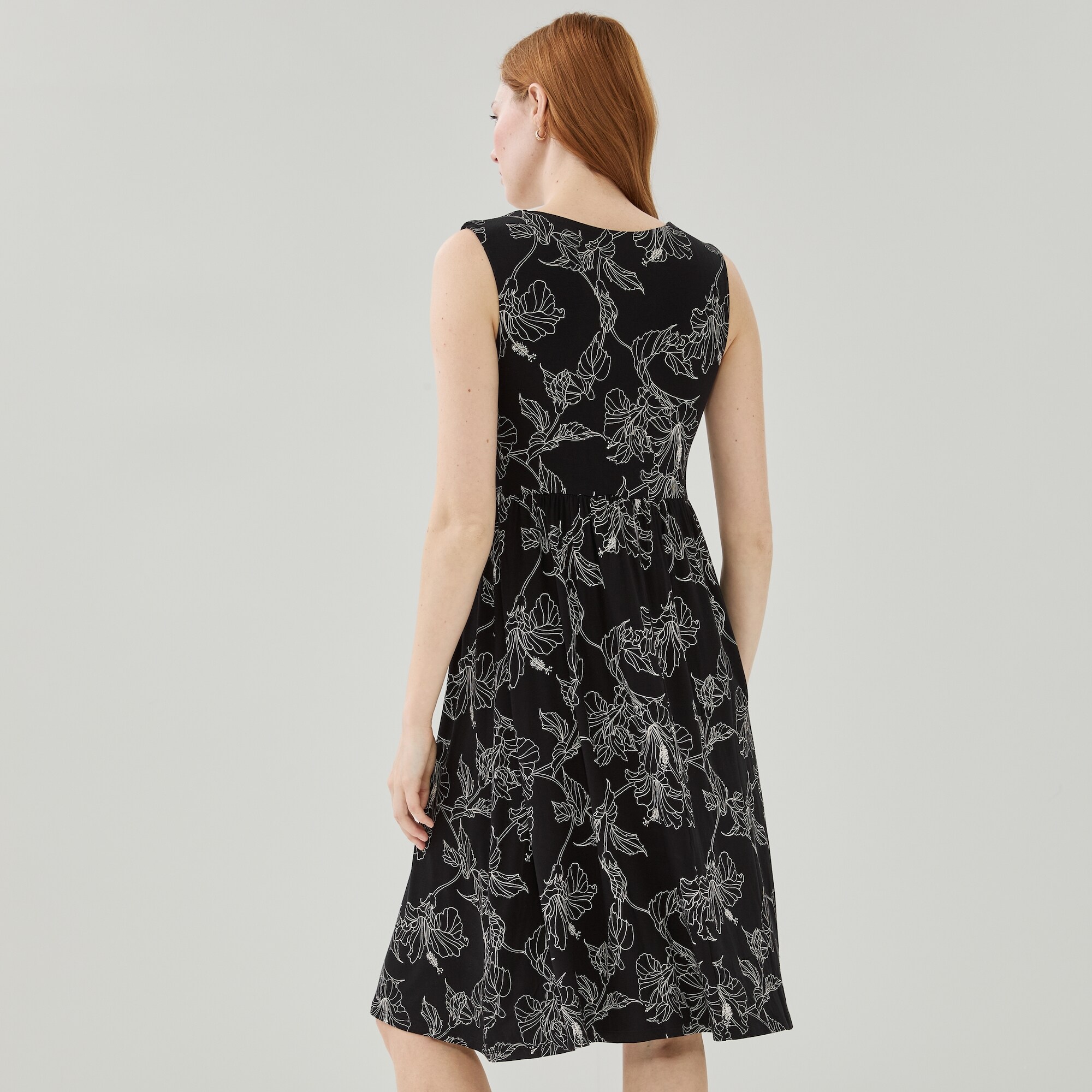 Robe cami imprimée