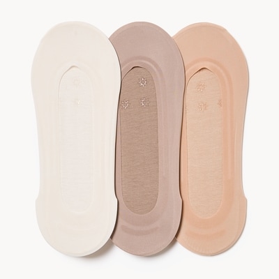 3-Pack Liner Socks - Multi