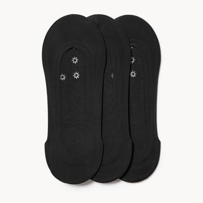 3-Pack Liner Socks - Black