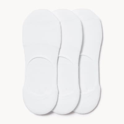 3-Pack Footlets - White