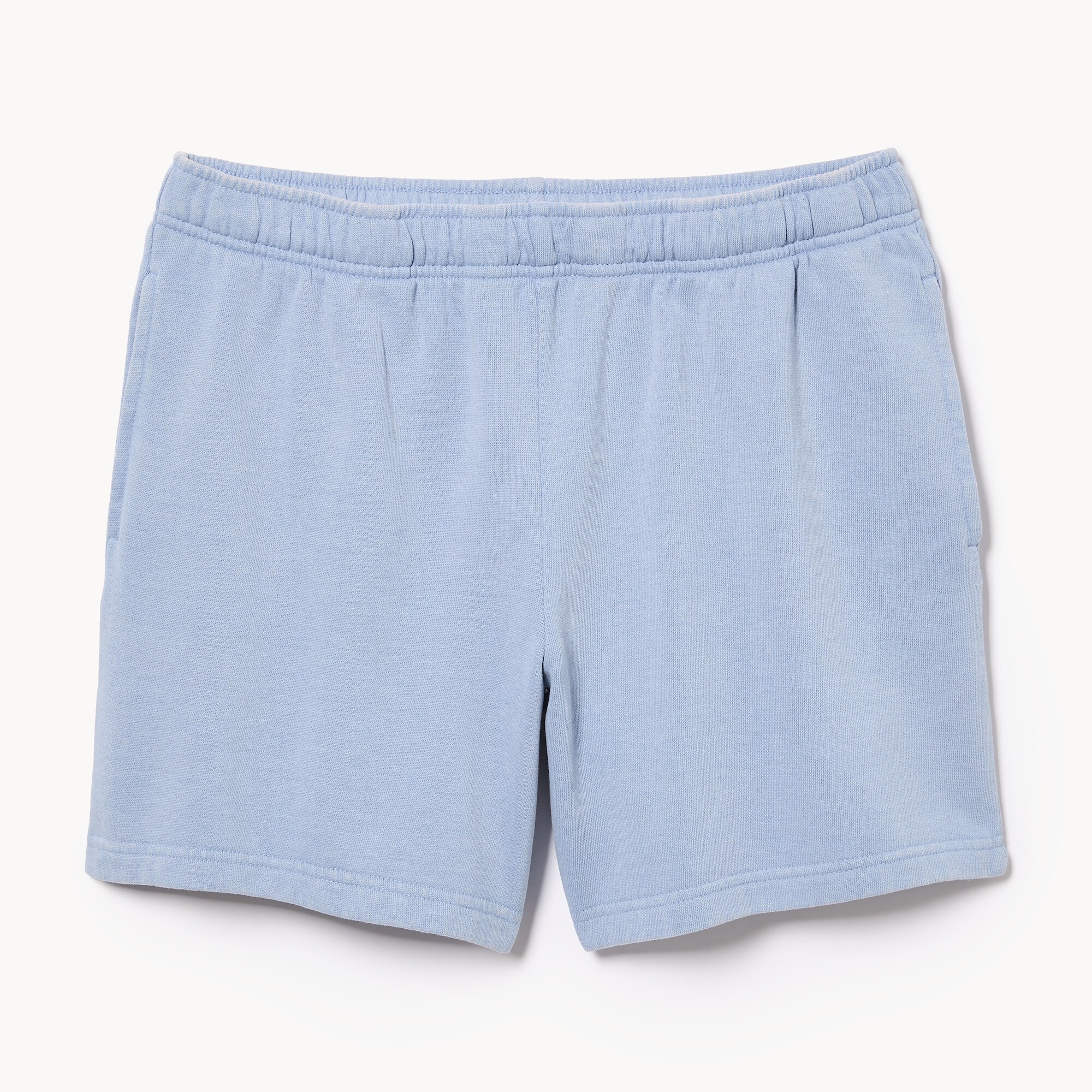 Short sport délavé en molleton