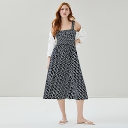 Joe Fresh Smocked Tank Midi Dress 1 ea, $39.00/1ea