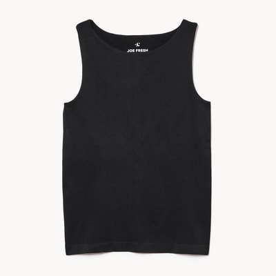 Built-In Bra Sleep Tank - JF Black
