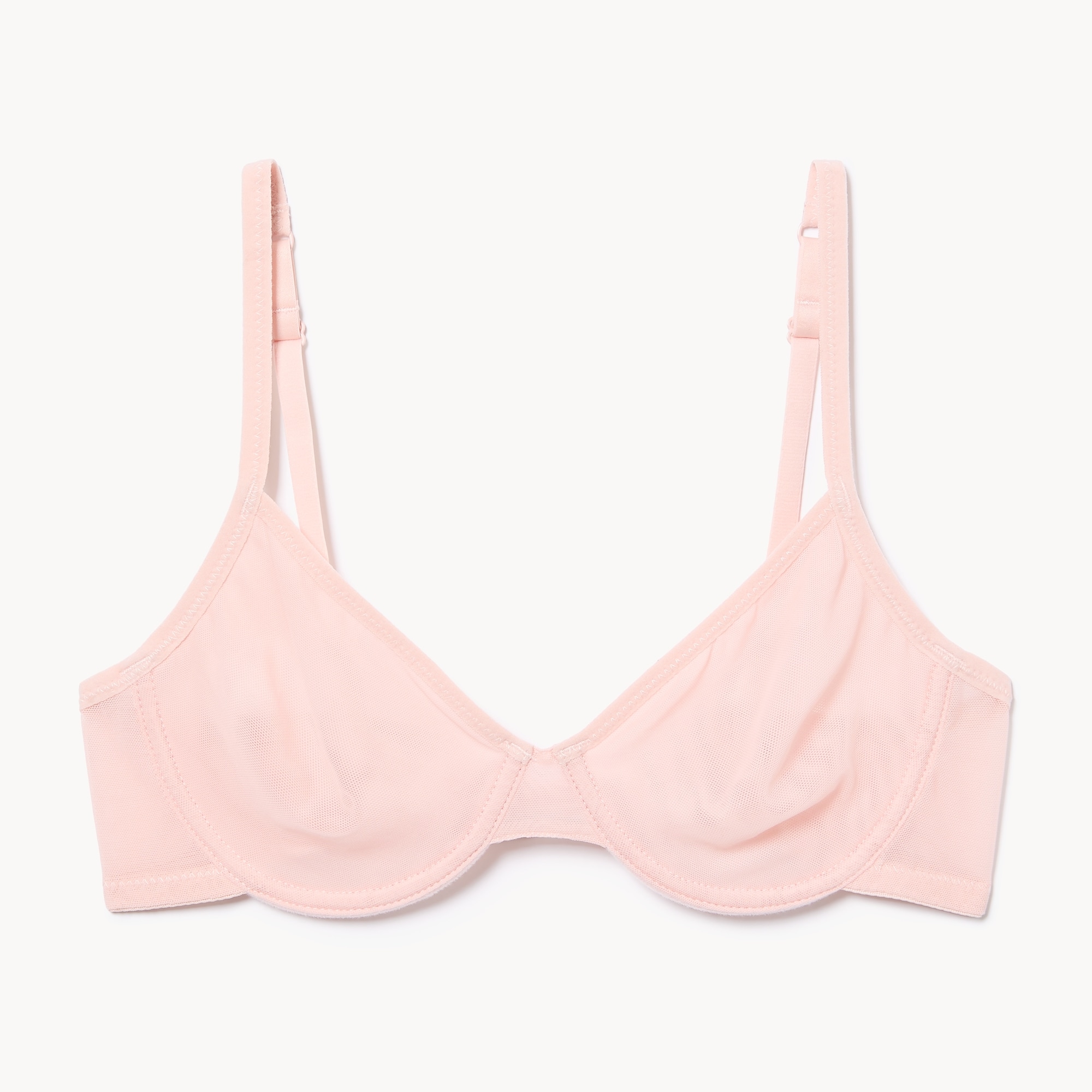 Mesh Underwire Bra