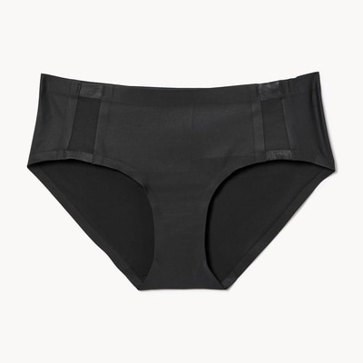 Culotte à taille basse invisible - Noir