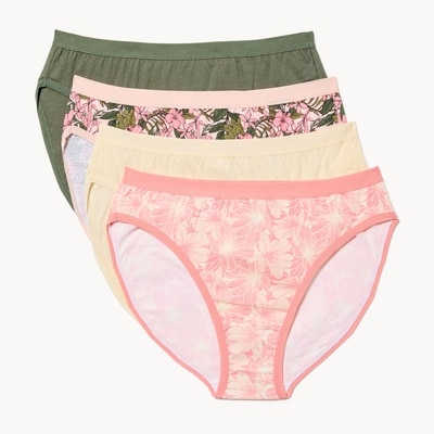 Joe Fresh Ens. de 4 culottes échancrées en coton biologique 1 ea, 16,00 $/1ch